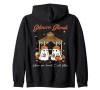 Gilmore Ghouls Where You Haunt I Will Follow Funny Halloween Sweat à Capuche