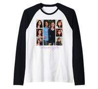 Gilmore Girls Character Squares Manche Raglan