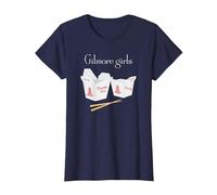 Gilmore Girls Chinese Takeout T-Shirt, Femme, Bleu Marine, XL