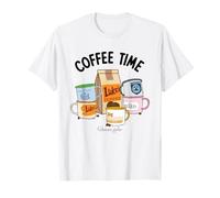 Gilmore Girls Coffee Time Cup Logo Collection T-Shirt