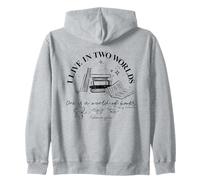Gilmore Girls I Live in a Two Worlds Sweat à Capuche