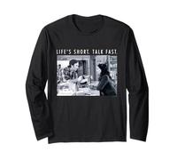 Gilmore Girls Life's Shirt. Talk Fast. Luke and Lorelai Manche Longue