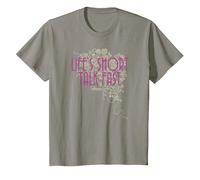 Gilmore Girls Life's Short T-Shirt, Enfant, Ardoise, 10 Ans