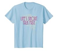 Gilmore Girls Life's Short T-Shirt, Enfant, Bleu Céleste, 6 Ans