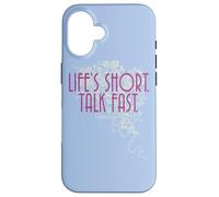 Gilmore Girls Life's Short. Talk Fast. Coque pour iPhone 16