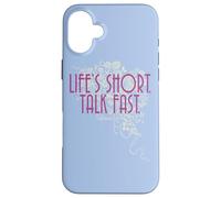 Gilmore Girls Life's Short. Talk Fast. Coque pour iPhone 16 Plus