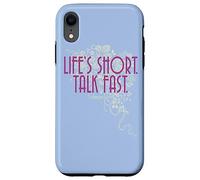 Gilmore Girls Life's Short. Talk Fast. Coque pour iPhone XR