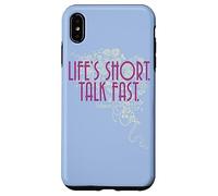 Gilmore Girls Life's Short. Talk Fast. Coque pour iPhone XS Max