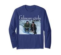 Gilmore Girls Lorelai and Luke in Snow Manche Longue