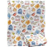 GILMORE GIRLS - Plaid Gilmore pour Filles Ultra Doux au Toucher, 152 x 127 cm