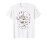 Gilmore Girls Sip Coffee Read Books T-Shirt