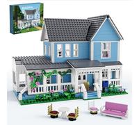 Gilmore House in Stars Hollow Luke's Diner Lorelai Jeu de blocs de construction compatibles avec Lego - Décoration cadeau et collection pour fans de télévision familiaux