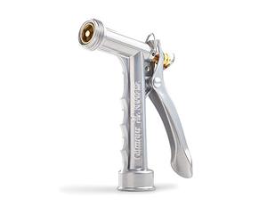 Gilmour 857302-1001 Buse de Pistolet en Zinc avec Avant fileté Argenté