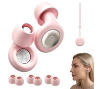 GILWUMO 1 Bouchon d'Oreille Pour Dormir, Bouchons d'Oreilles Anti Bruit en Silicone Souple, Confortables et Réutilisables, Pour Améliorer la Qualité du Sommeil des Adultes et Adolescents