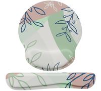 GIM Tapis de souris en gel avec repose-poignet ergonomique pour ordinateur et ordinateur portable (griffonnage)