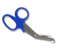 GiMa 20571 Ciseaux pour bandages Utility, 16.5 cm, lot de 10, Bleu
