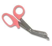 GiMa 20574 Ciseaux pour bandages Utility, 16.5 cm, lot de 10, Rose