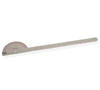 GiMa 24904 goniomètre à bras longs 180 ° en acier inoxydable