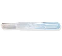 GIMA 25513 Abaisse-langue en plastique transparent, utilisation adulte/pédiatrique, non stérile (lot de 100), spatules pour langue, bâtons pour la langue, sucettes pour la langue