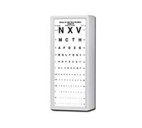 GiMa 27391 ottotipo non lumineux Monoyer, 3 m, Lot de 1 pièce