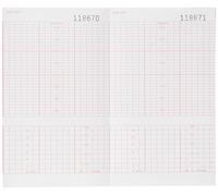GiMa 29561 Papier pour moniteur foetal, 152 x 90 mm, paquet, Corometrics, Standard International, Lot de 25