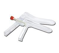 Gima 29984 Lot de 100 spéculums vaginaux avec système de blocage à vis latérale, diamètre moyen de 28 mm