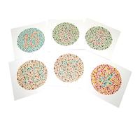 GIMA 31288 Test Gima de Perception de la Couleur, 15 Tables, Adulte Nouveaux Numéros