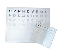 Gima 31318 Test de sensibilité au contraste de Londres, 3 m