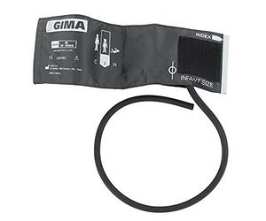 Gima 32886 Bracelet Coton + Lung Coque en TPU, bébé, gris/noir