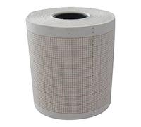 Gima 32963 Rouleau de papier thermique Ecg, grille orange, 50 mm x 25 m
