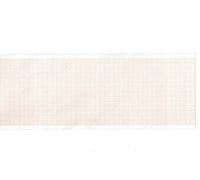 Gima 32969 Rouleau de papier thermique Ecg, grille orange, 80 mm x 20 m