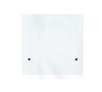 Gima 32974 Rouleau de papier thermique Ecg, grillage bleu, 120 mm x 18 m