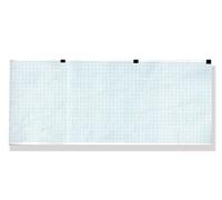 Gima 32978 Paquet de papier thermique Ecg, grille bleue, 120 x 100 mm