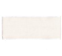 Gima 33011 Paquet de papier thermique Ecg, grille orange, 215 x 280 mm