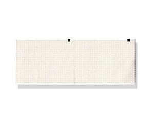 Gima 33013 Paquet de papier thermique Ecg, grille orange, 110 x 140 mm