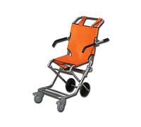 Gima 34058 Fauteuil roulant, Orange/chromé