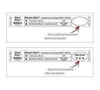 Gima 35849 Test Autoclave Steam Star, Pack de 1000