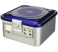 Gima 37032 Container Standard 285 x 280 x H 150 mm, 2 filtres, Perf.,