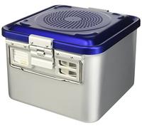 Gima 37033 Container Standard 285 x 280 x H 200 mm, 2 filtres, Perf.,