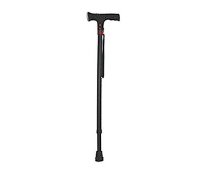GiMa 43050 bâton avec lumière de sécurité, modèle pour homme, noir