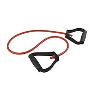 GiMa 47052 Tube Latex avec poignées, 125 cm x 2.5 mm, moyen, rouge