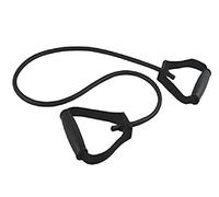 GiMa 47054 Tube Latex avec poignées, 125 cm x 3.5 mm, x-resistente, noir