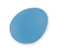 Gima - Balle anti-stress en forme d'œuf, exercice pour doigts, main, poignet, pour rééducation, niveau dur, couleur bleue.