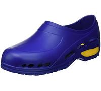 Gima - Chaussure de travail professionnelle ultra légère, aérée, anatomique, antichoc, antiglissee, antistatique, sans latex, couleur bleue, taille EU 38, 1 paire.