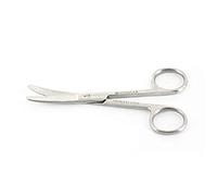 GIMA Ciseaux Courbes - Bouts Mousses Mousses - 14.5 Cm