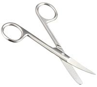 GIMA Ciseaux Courbes - Bouts Ronds Pointus - 11.5 Cm