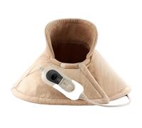 GIMA - Coussin chauffant électrique pour le cou et les épaules avec surface en micropeluche, avec 3 réglages de température avec indicateur de niveau, 28674