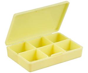 Gima Daily Pill Box, poche pilulier Pilulier, portable, tablette de rangement, Médecine Conteneur