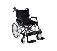 Gima Fauteuil roulant en aluminium Prince, noir