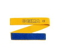 Gima - Garrot avec système de verrouillage Velcro, en caoutchouc avec revêtement en térylène, couleur jaune, dimensions 40 x 2,5 cm; 1 pièce